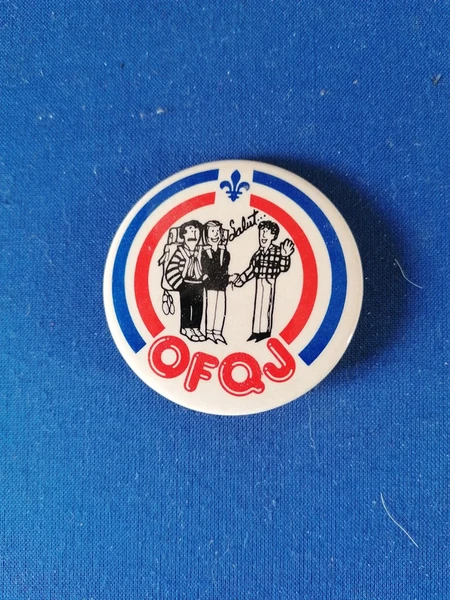 Badge OFQJ scout vintage