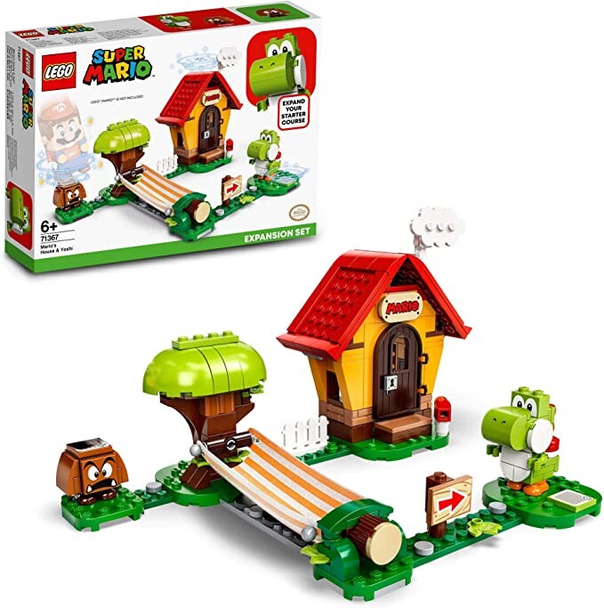 LEGO 71367 Super Mario Ensemble d'Extension La Maison de Mario et Yoshi, Jouet pour Enfants de 6 Ans et Plus, avec Figurines et Maison à Construire : Amazon.fr: Jeux et Jouets