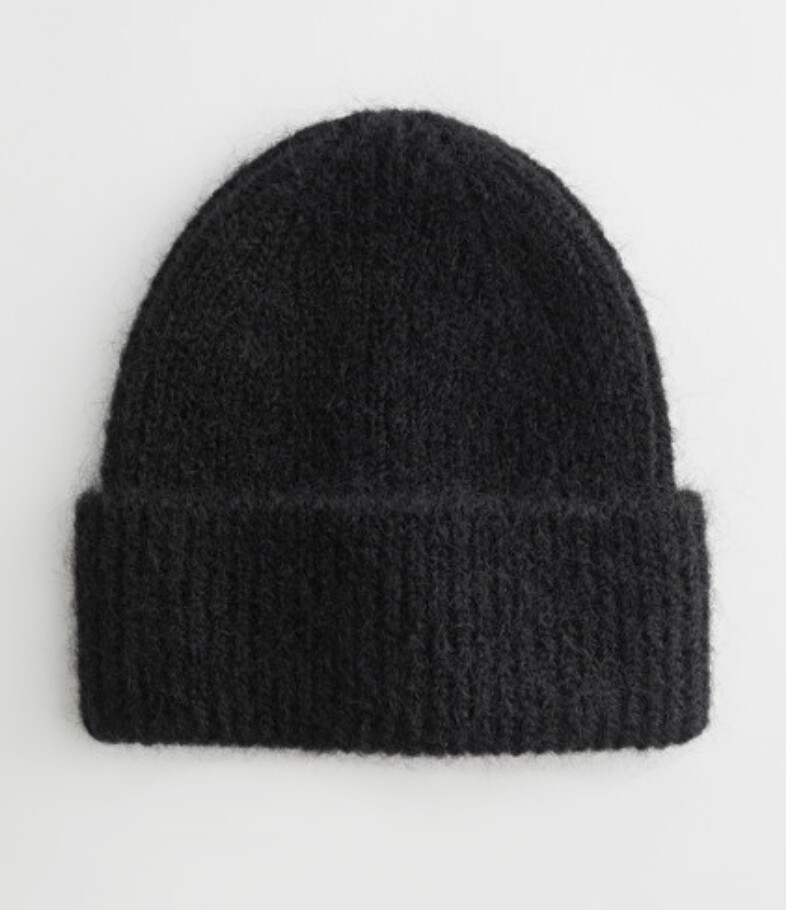 Fuzzy Mohair Beanie