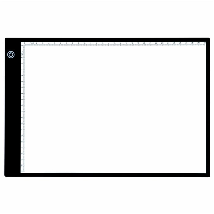 Table lumineuse ultra-plate A4 LED Purelite - Rascol