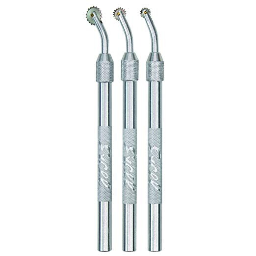 Excel Roulette incluses, 1/10,2 cm, Pounce Wheet Set, Pounce Wheet Set: Amazon.fr: Cuisine & Maison