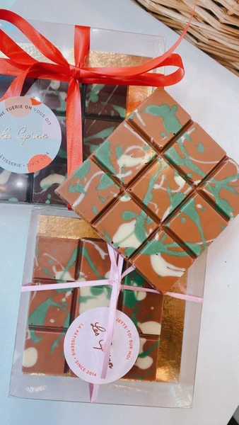 les Cup’inn - Tablete DUBAI chocolat au lait