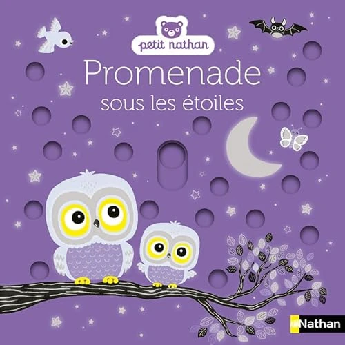 Promenade sous les étoiles - livre d'éveil animé, pour les bébés dès 6 mois
