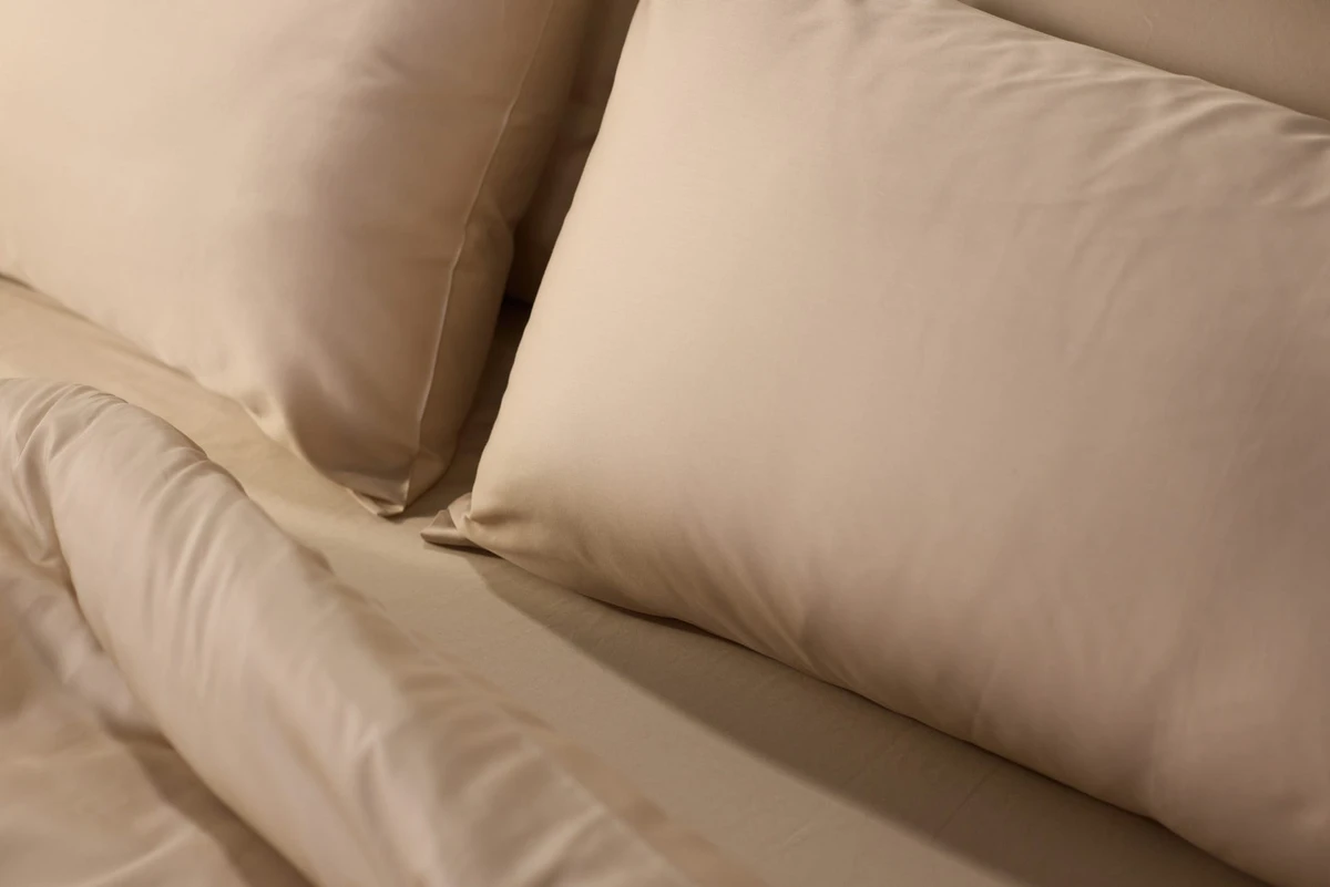 Taies d'oreiller 100% Satin de coton