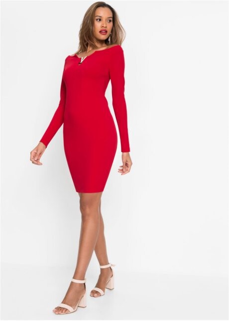 Robe Carmen rouge