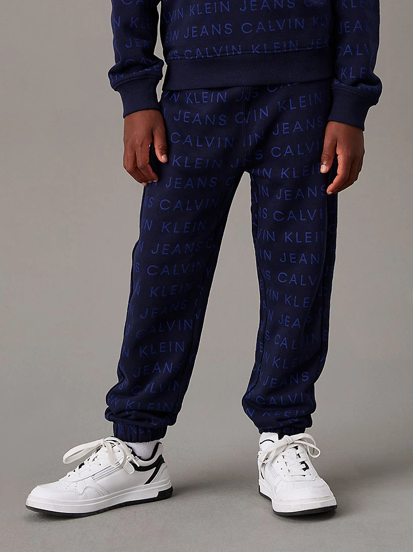 Pantalon de jogging droit avec logo
