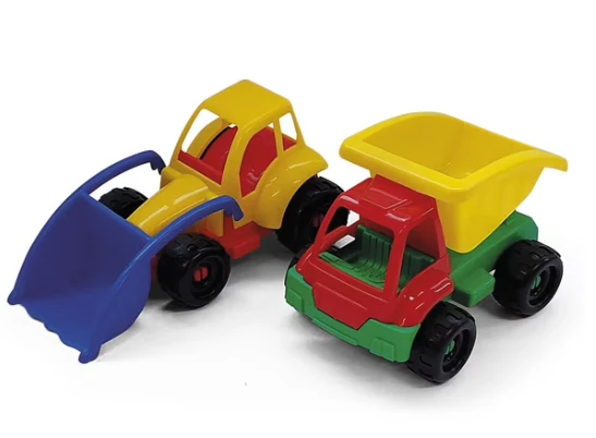 véhicule de chantier jeu de plage