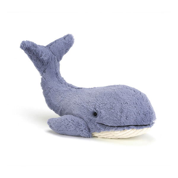 Jellycat - Peluche baleine Wilbur - Bleu