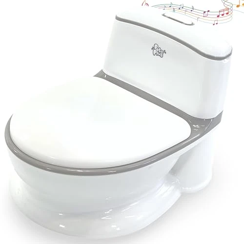 Pote Plus - Mon premier pot de toilette (gris) - Gagnant du prix Mère et bébé 2023 - Or pour le meilleur produit d'apprentissage de la propreté