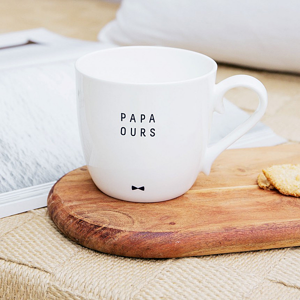 Le mug Papa - message personnalisé