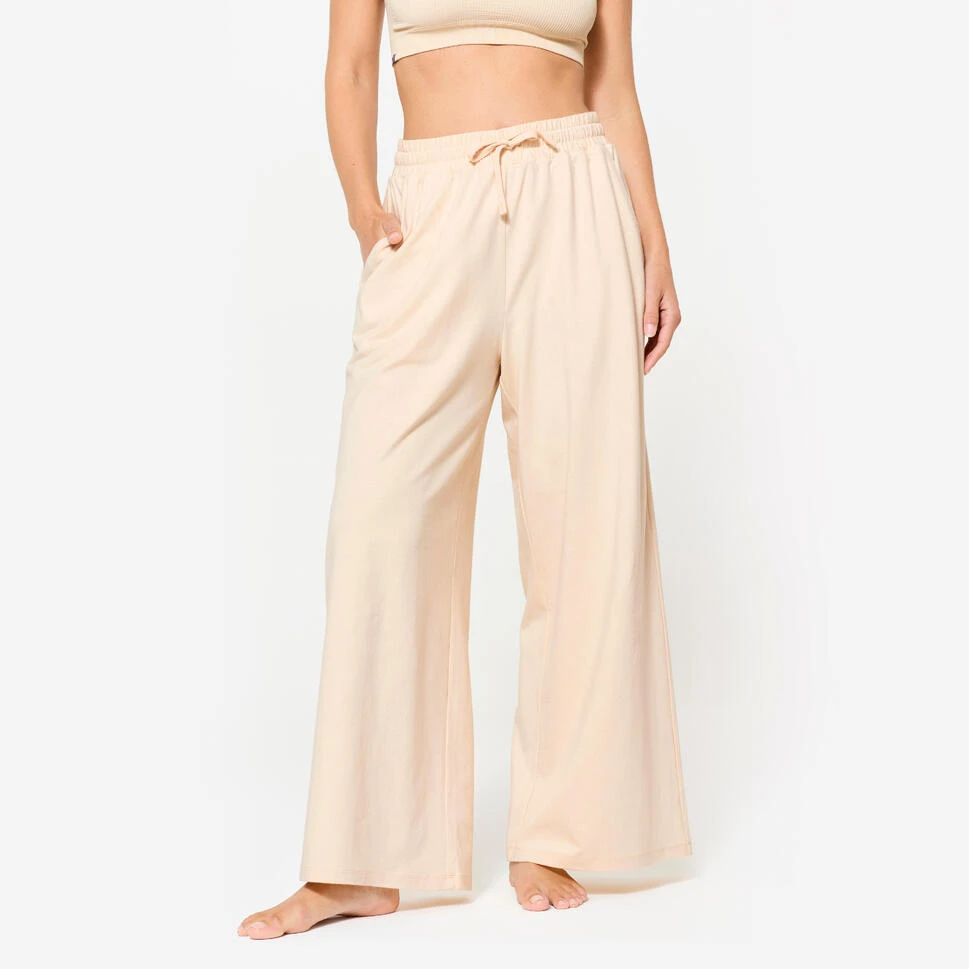 Pantalon ample Fitness Femme - 520 Noir