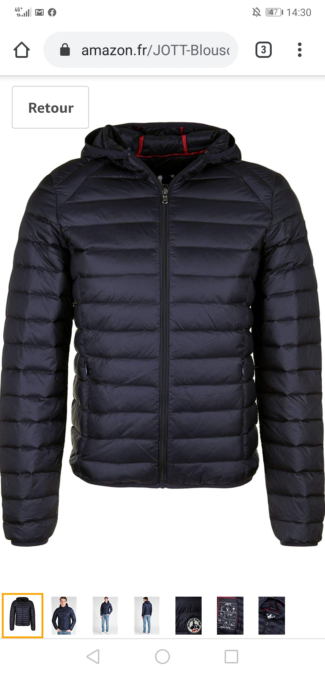 doudoune jott bombers