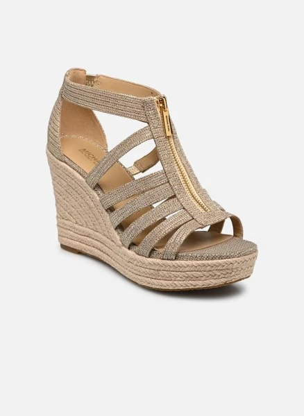 Espadrilles - BRADLEY WEDGE - Or et bronze