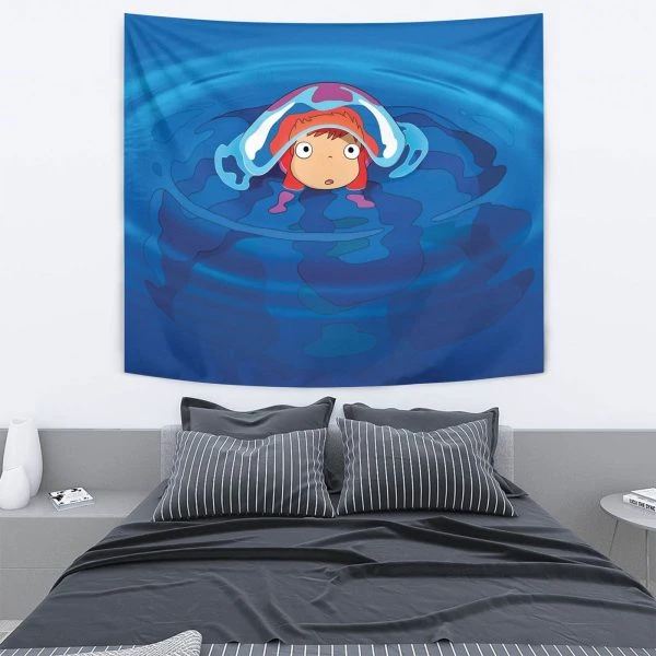 Ponyo First Trip Tapestry May 7, 2024