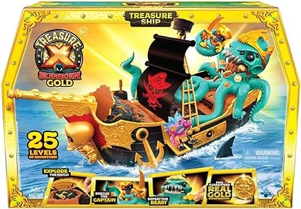 Treasure X Sunken Gold Ensemble de Jeu Le Navire au trésor