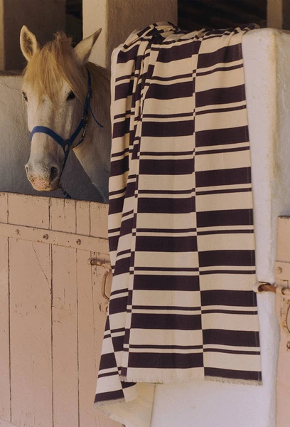Plaid en coton, 130x170cm, 100% coton