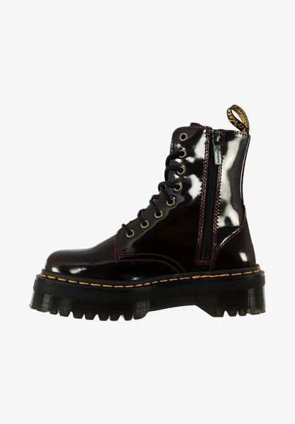 Dr. Martens Bottines à lacets - rouge/rouge foncé - ZALANDO.FR