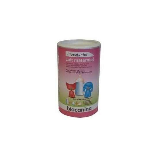 Biocanina lait maternisé en poudre pour chiens, chats + biberon 400 g | Pharmacie de l'Europe