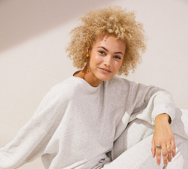 Sweat Gris chiné Doudou