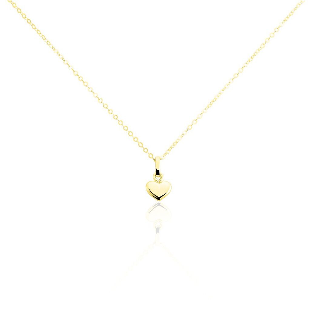 Collier Aricia Coeur Or Jaune