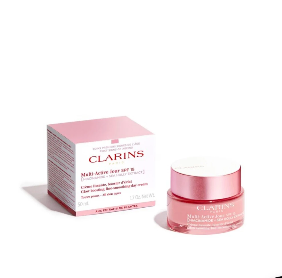 Multi-Active Jour SPF 15 - Crème lissante, booster d'éclat, toutes peaux