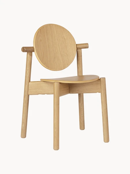 Chaise de salle à manger en bois Heiko | Westwing