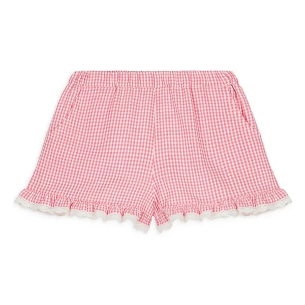 Louise Misha - Short Vallaloid Coton Bio - Rose bonbon | Smallable
