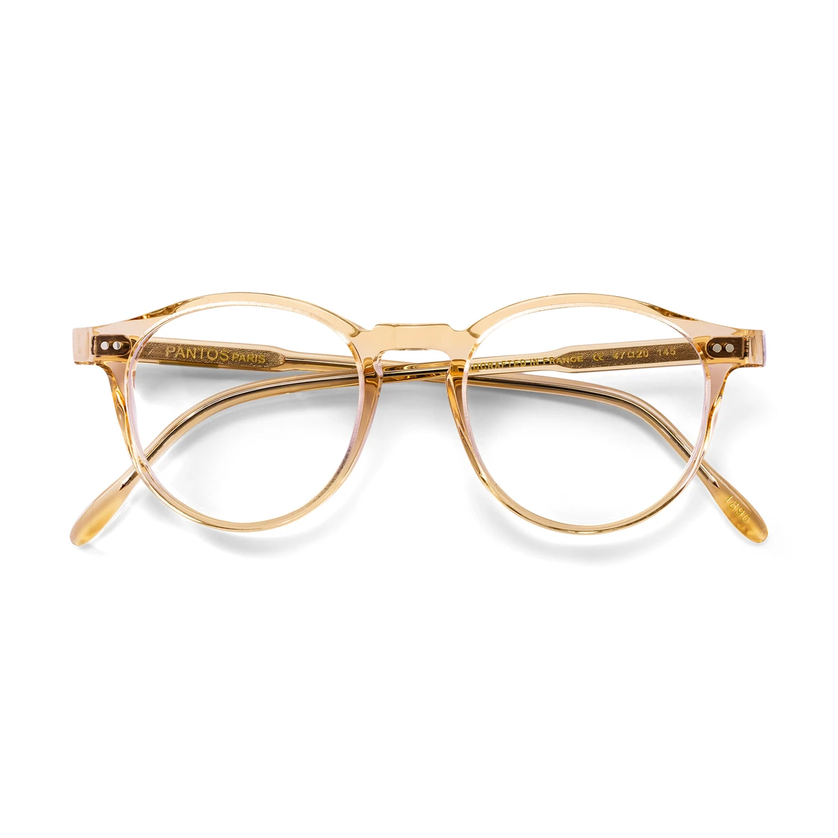 Pantos 1890 • Crystal Peach "Optical" • Pantos Paris