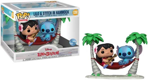 LILO & STITCH - POP Moments N° 1200 - Lilo & Stitch dans le hamac Sp.