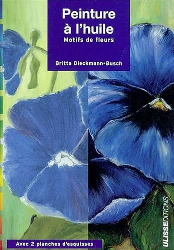 Peinture à l'huile : Motifs de fleurs