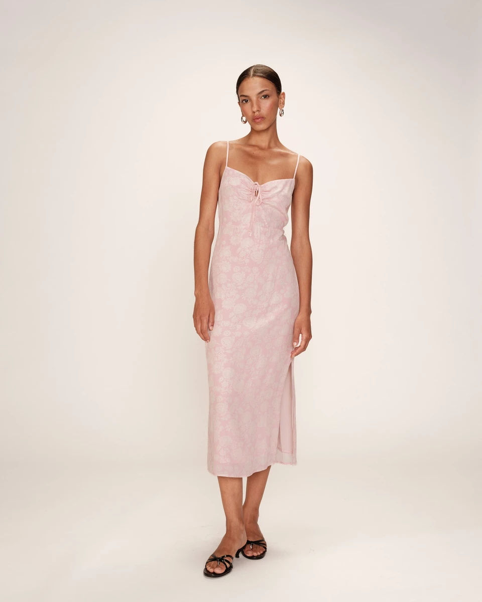 Robe Longue Retina - Rose