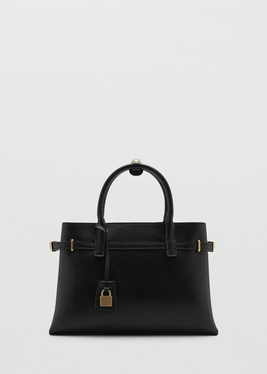Sac cabas cadenas - Femme | MANGO France métropolitaine
