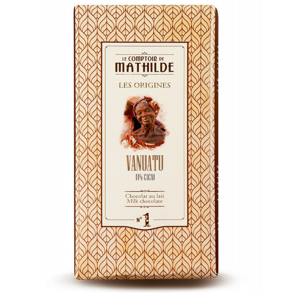 Tablette Origine Vanuatu 44% - Chocolat lait