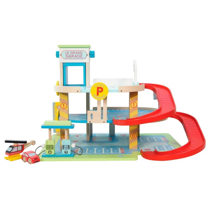 Le grand garage beige - Le Toy Van