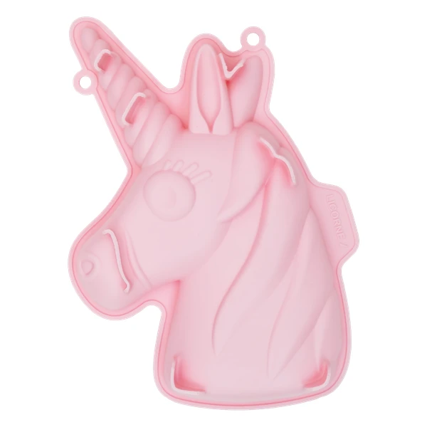 Moule à gâteau silicone 3D licorne