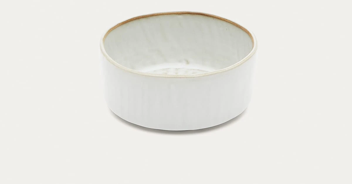 Bol Serni en céramique blanche | Kave Home France