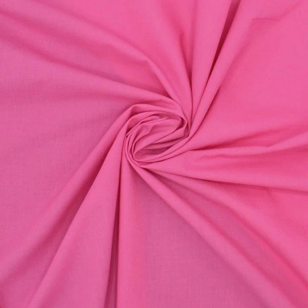 Tissu 100% coton uni - fuchsia