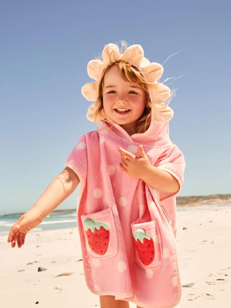 Poncho de plage - taille 98-116