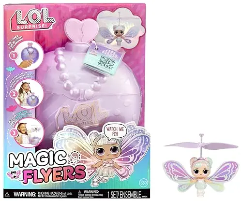 LOL Surprise Magic Flyers Sweetie Fly Poupee Volante Guidee a la Main Poupee de Collection avec