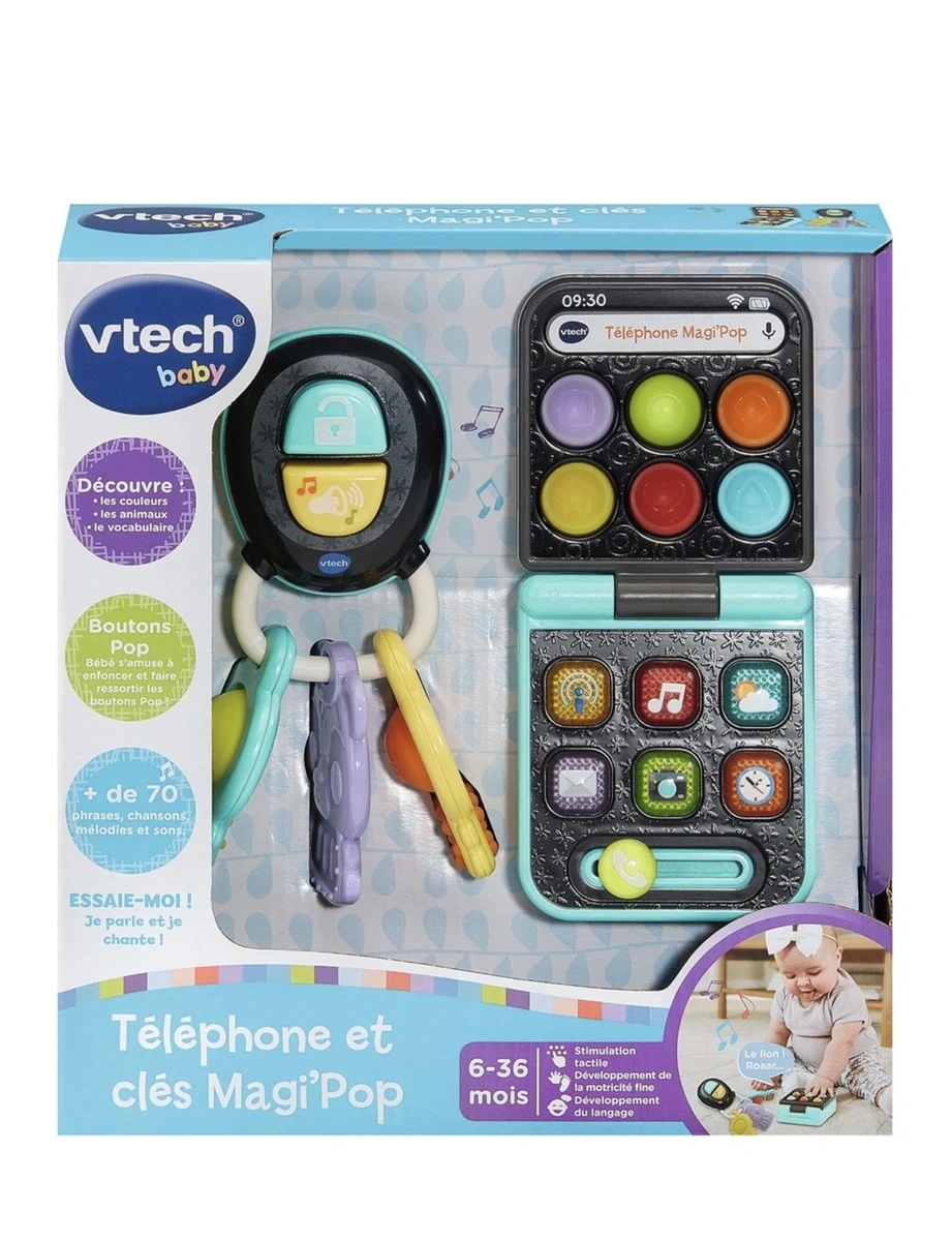 Petit téléphone et clé 