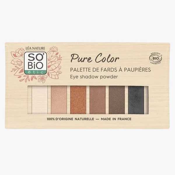 Fard à Paupières - Palette de 6 Teintes
