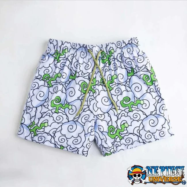One Piece Devil Fruit Shorts Sports Gym for Men | One Piece Universe