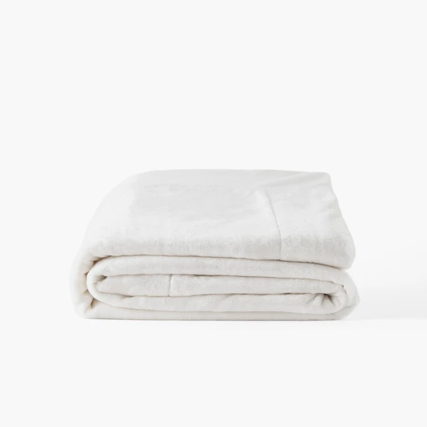 Plaid polaire Oslo ivoire