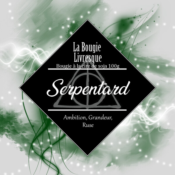 Serpentard Bougie