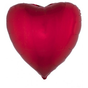 Ballon coeur rouge mylar | Festi