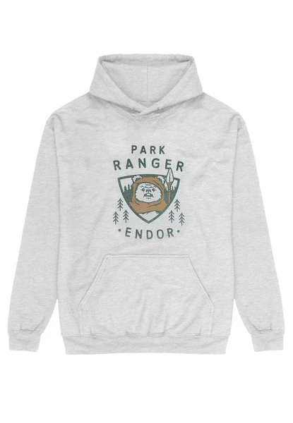 The Mandalorian - Park Ranger Heather Grey - Hoodie