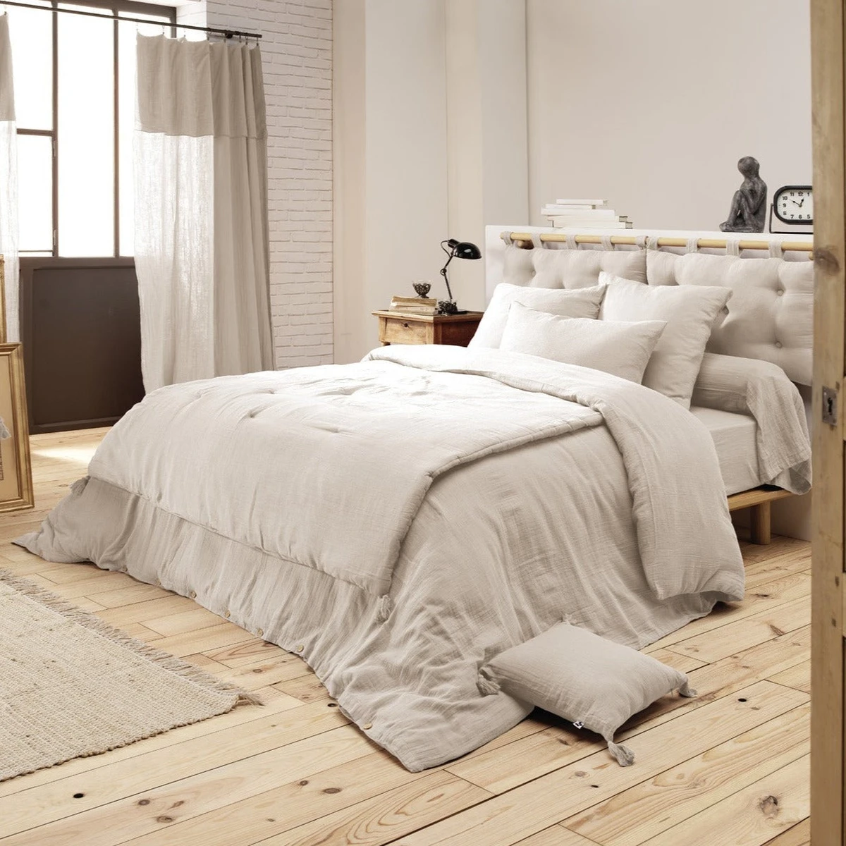 Housse De Couette - Gaze De Coton - Gaia - Pampa