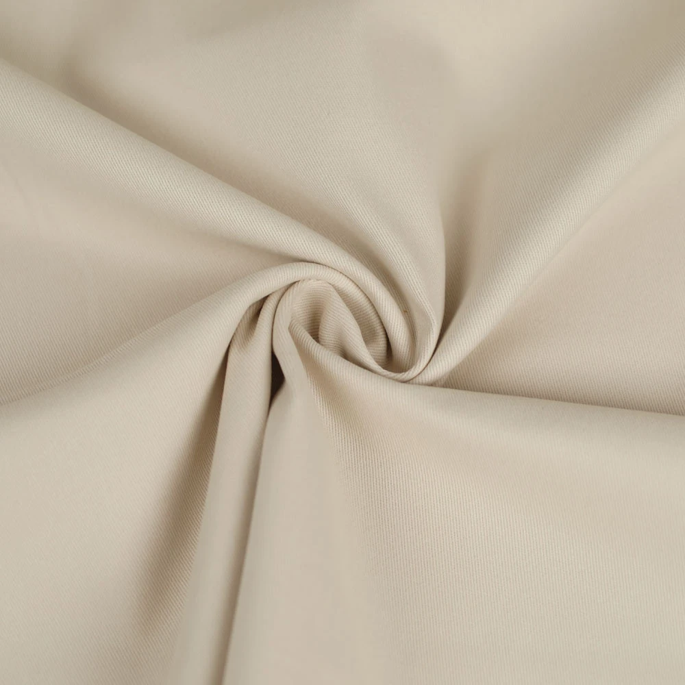 Tissu chino beige | Tissu pour couture de pantalon et veste de poids moyens