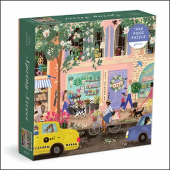 Spring Street 1000 PC Puzzle in a Square Box, Joy Laforme (artist) | 9780735372405 |... | bol