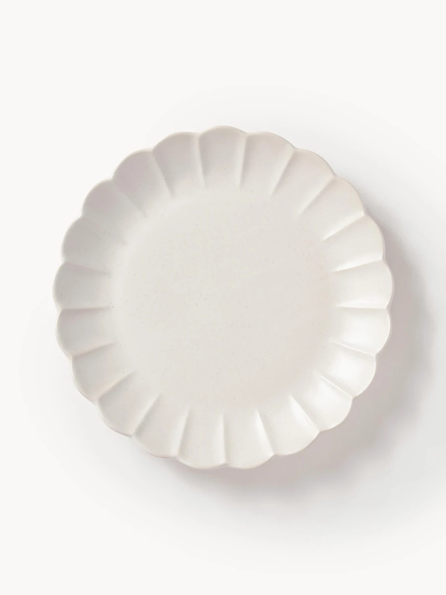 Assiettes plates Sabina, 4 pièces